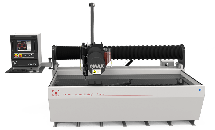 Machine de coupage Ã l'eau